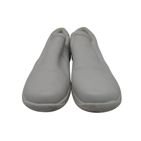 Nurse Mates Women's Slip-On Dove Slip-Resistant Leather White Size 7.5M - Picture 2 of 8